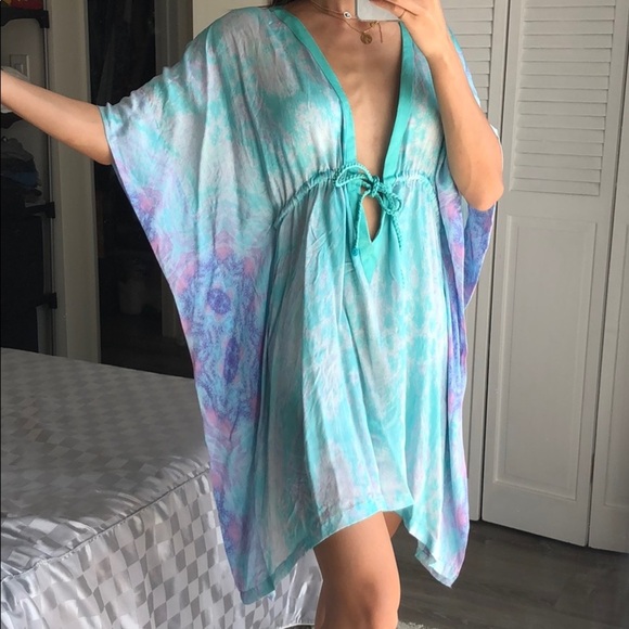 NEW Silk Noemii Resortwear bora bora dress - Picture 3 of 6